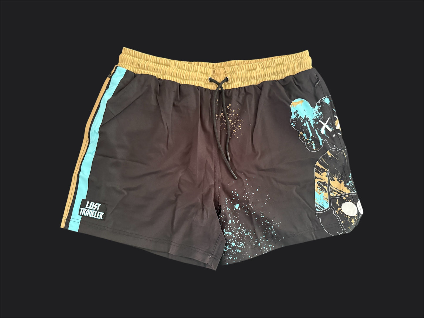 Graffiti Bear Crabbs - Mens 5" Short