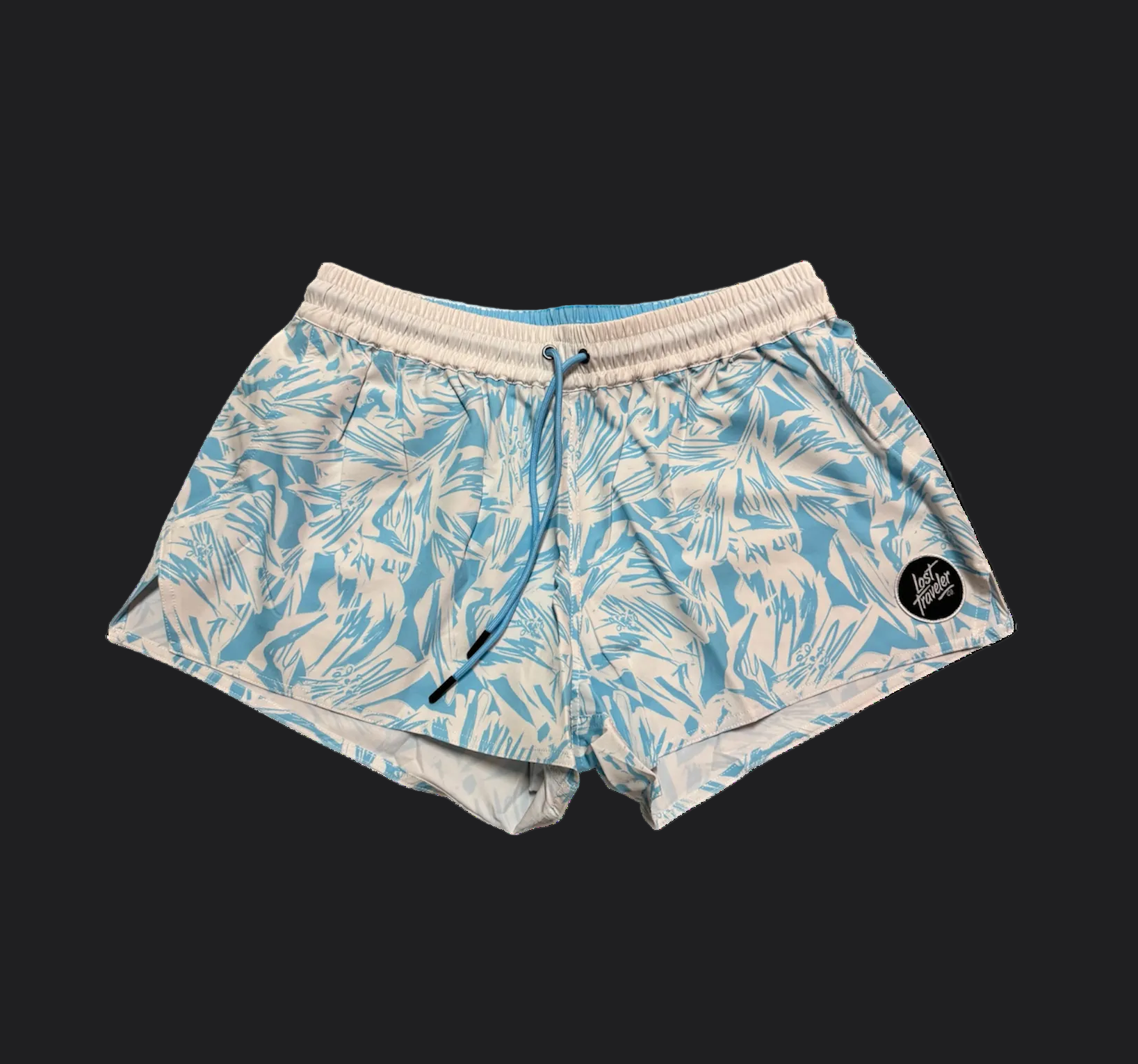 Aqua Blue Floral 3