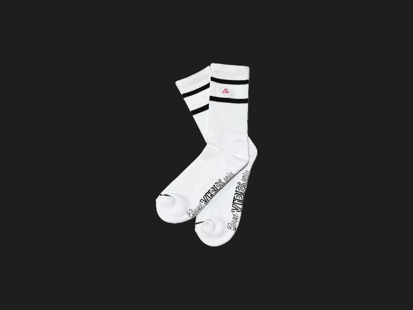 Black Stripes - Performance Crew Socks