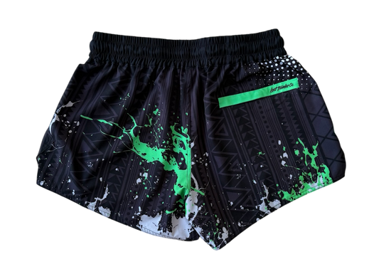 Green Grunge - Women's 3" Short