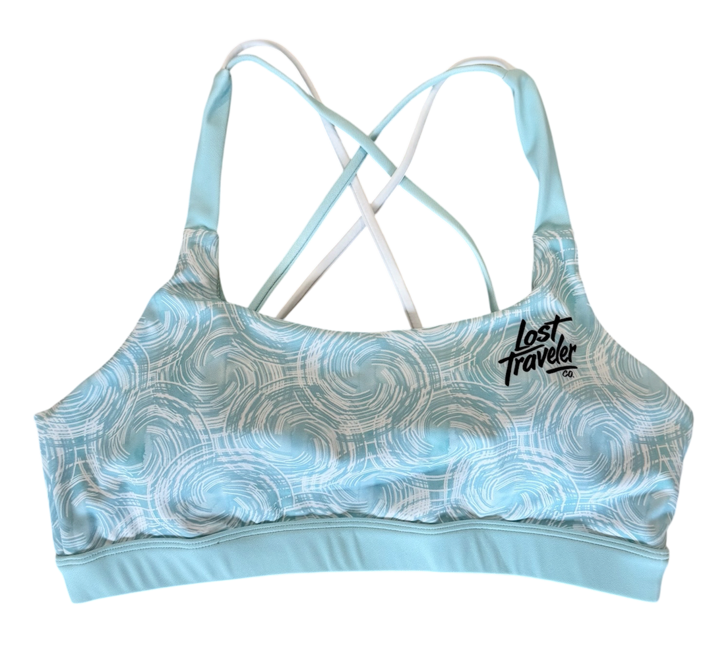 Blue Wave Sports Bra