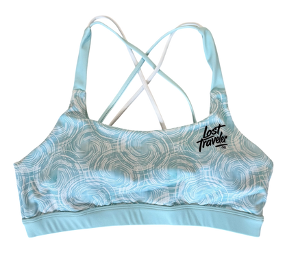 Blue Wave Sports Bra