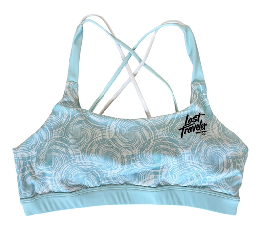 Blue Wave Sports Bra