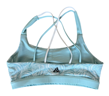 Blue Wave Sports Bra