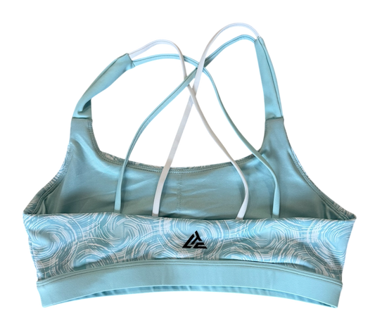 Blue Wave Sports Bra