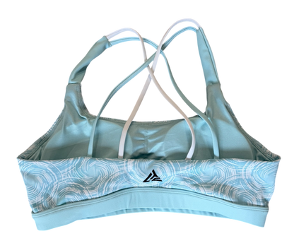 Blue Wave Sports Bra