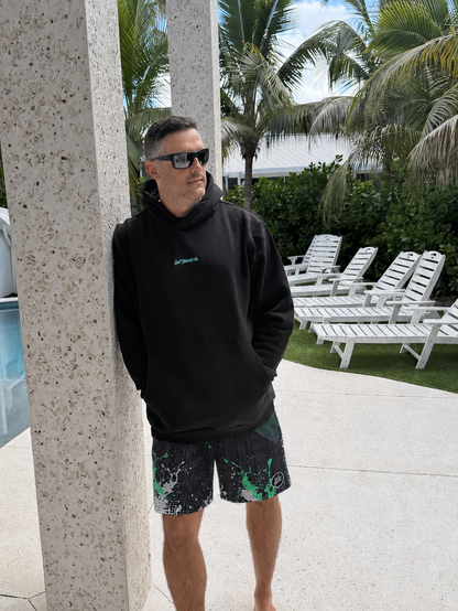 Oversized Comfort Hoodie - Black