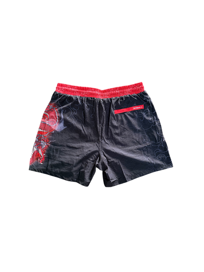 Red Dragon - Elan Taylor Collab Men's 5" Short