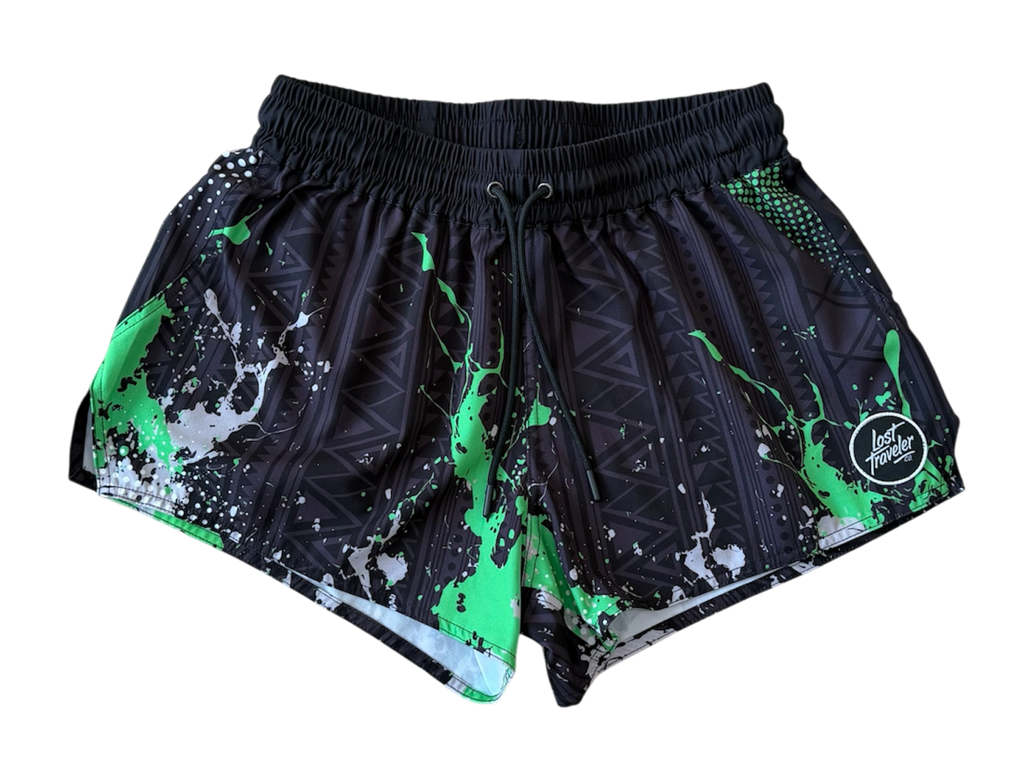 Green Grunge - Women's 3" Short