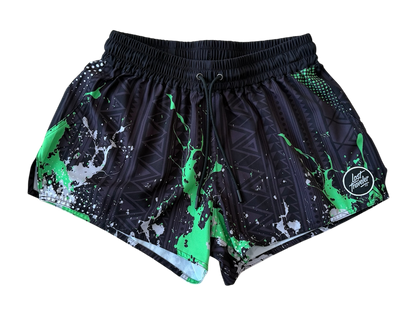 Green Grunge - Women's 3" Short