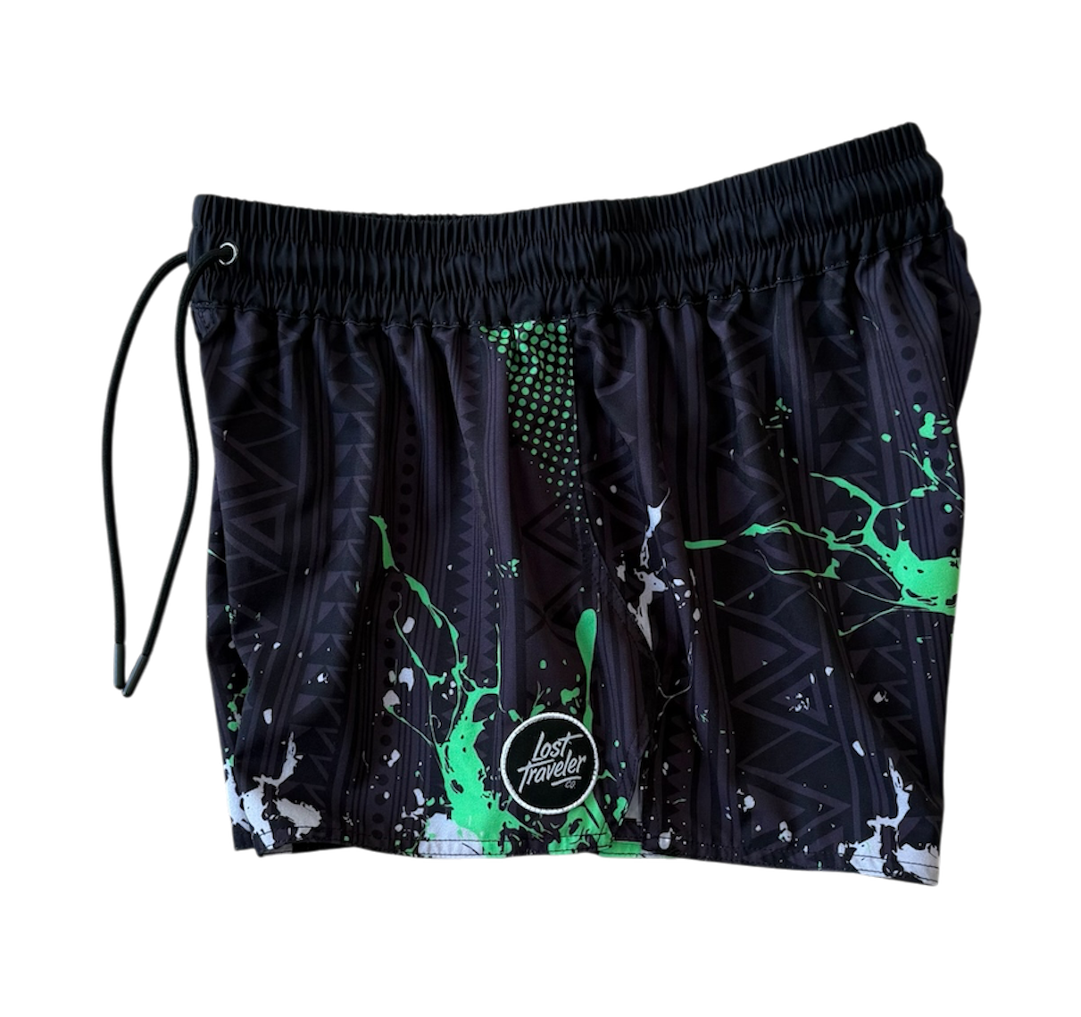 Green Grunge - Women's 3" Short