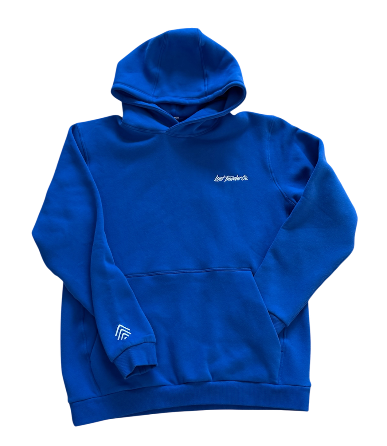 Oversized Comfort Hoodie - Cobalt Blue