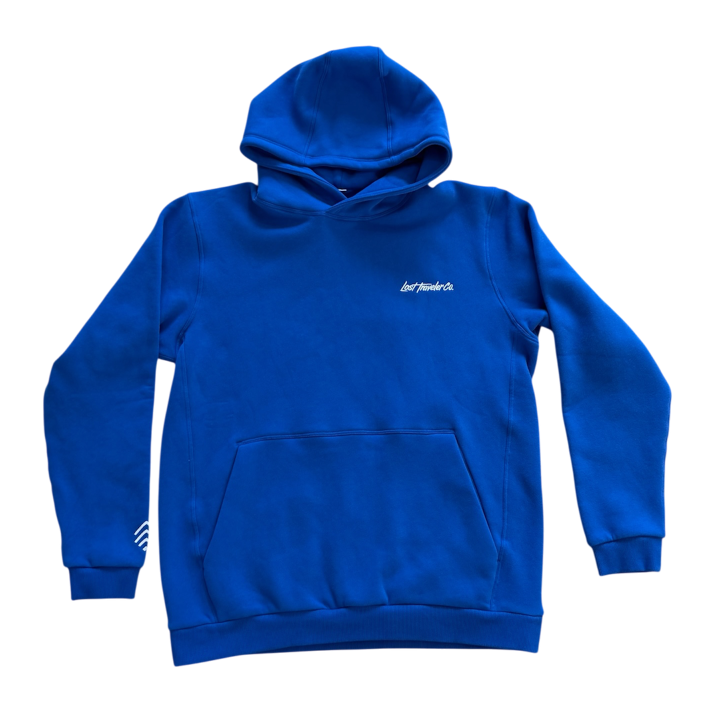 Oversized Comfort Hoodie - Cobalt Blue