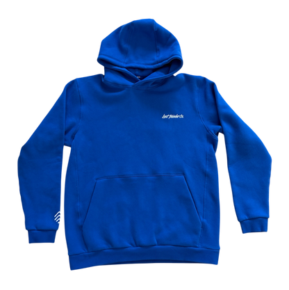 Oversized Comfort Hoodie - Cobalt Blue