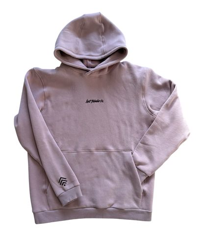 Oversized Comfort Hoodie - Pale Pink