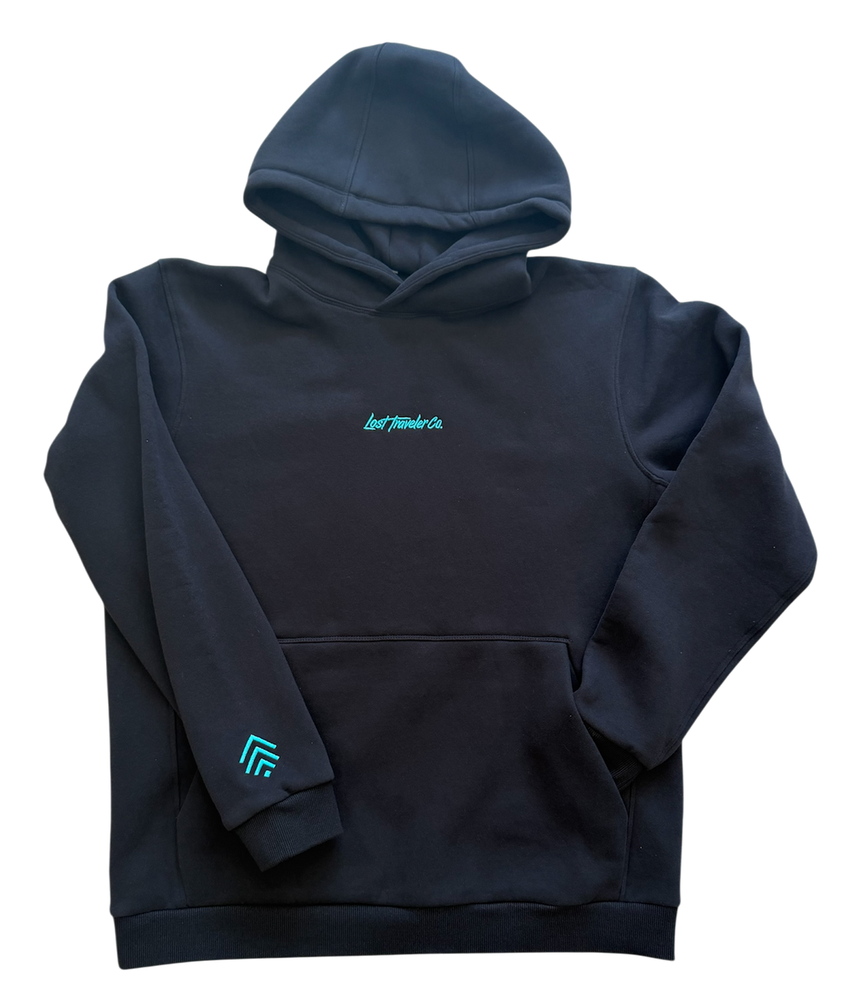 Oversized Comfort Hoodie - Black