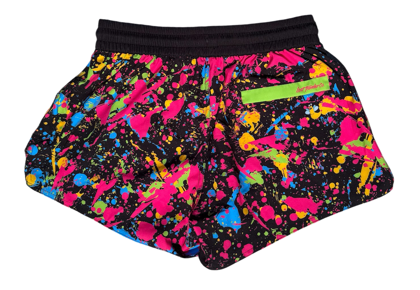 Neon Splatter - Women's 3" Short