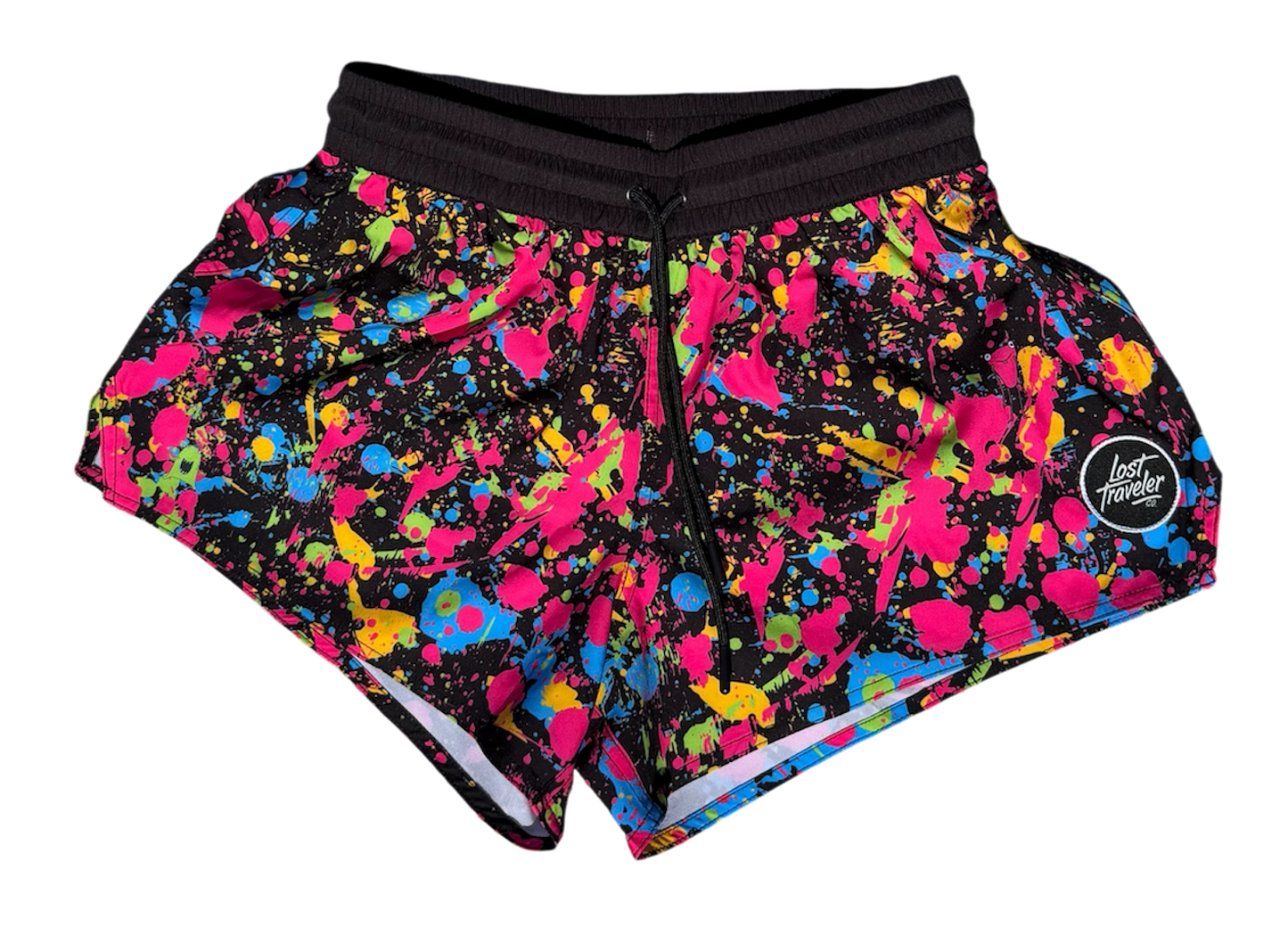 Neon Splatter - Women's 3" Short