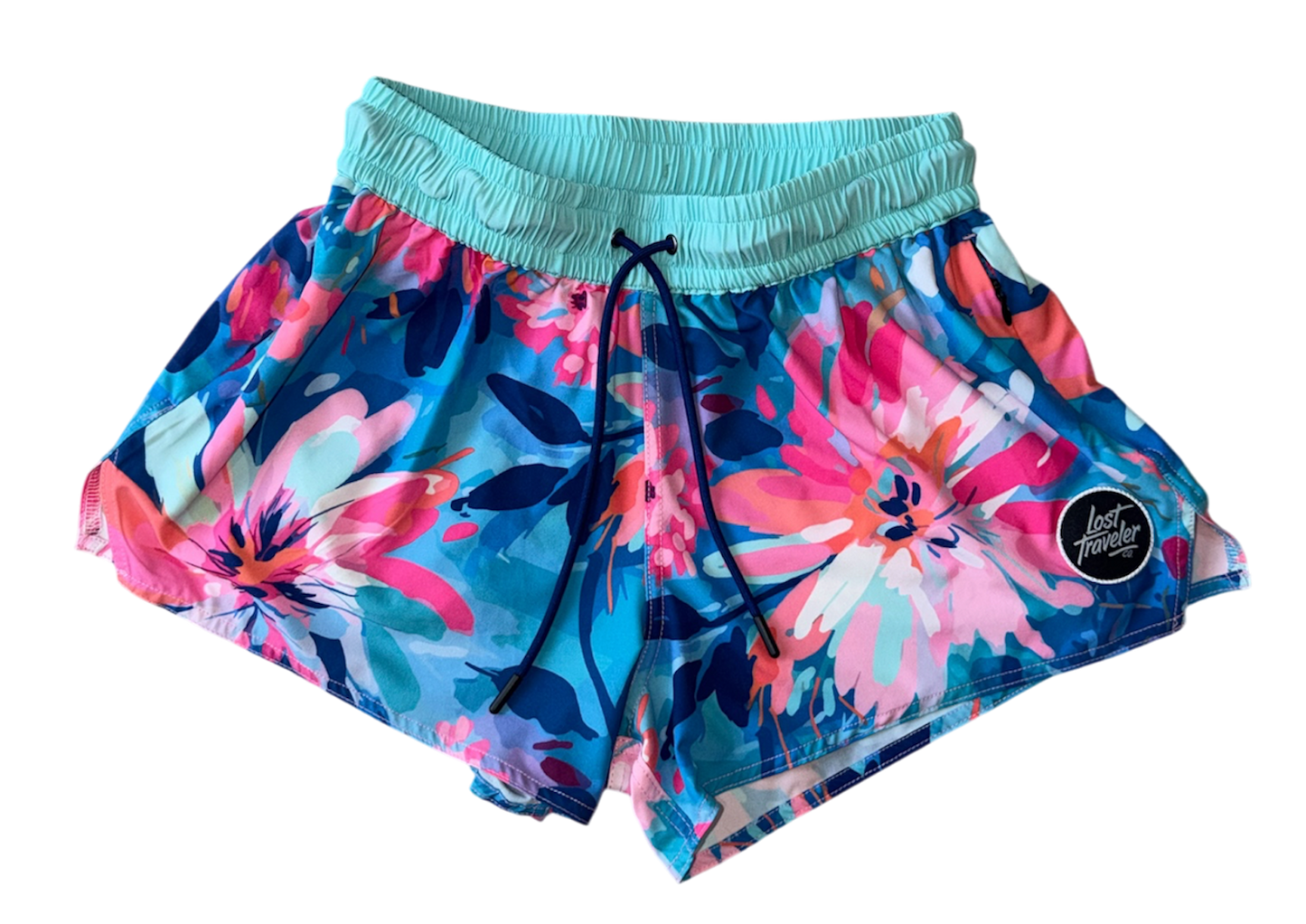 Painted Floral - Women's 3" Short