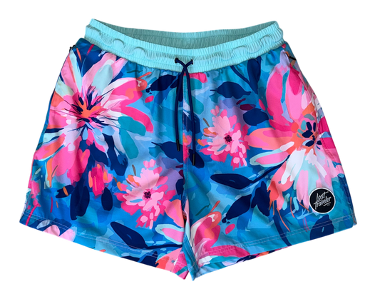 Painted Floral - Men's 5" Short
