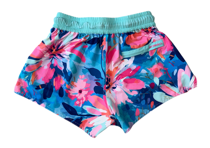 Painted Floral - Women's 3" Short