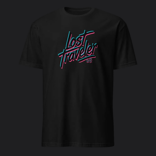 LTC Glitch Script Tee